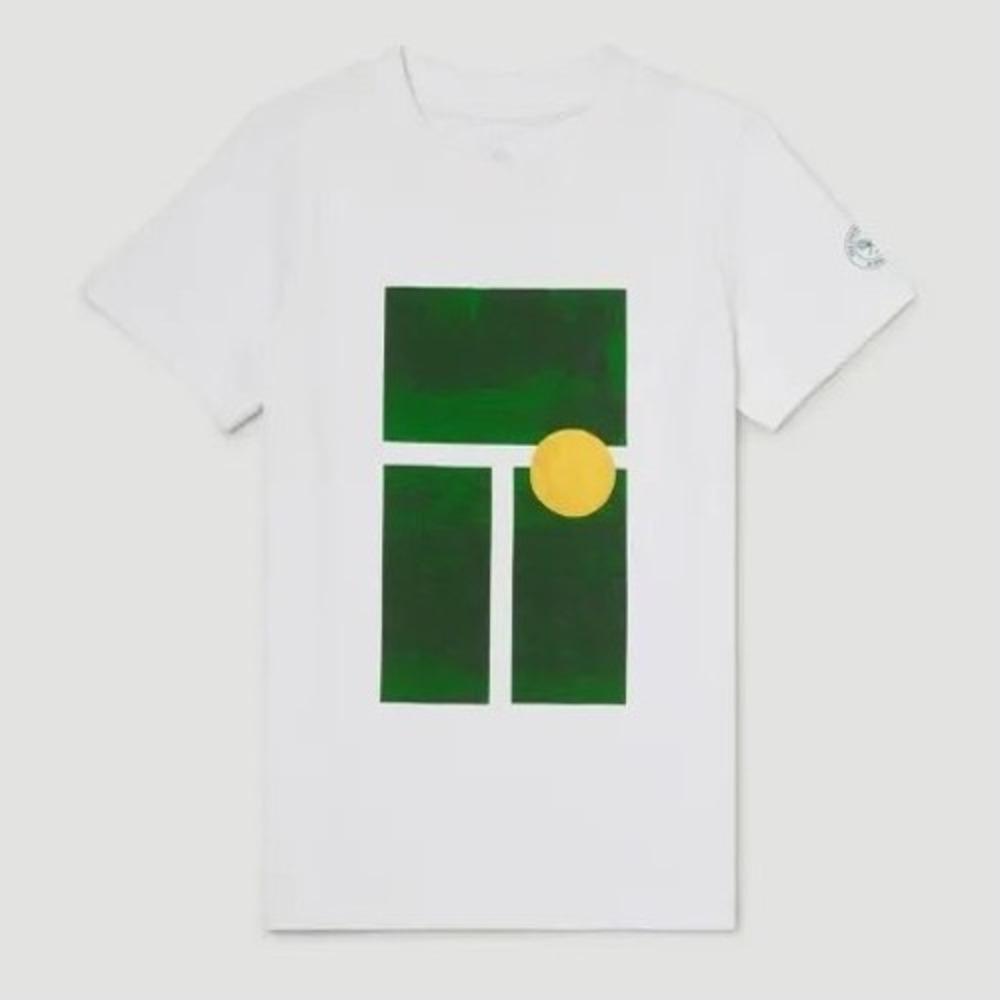 The Wimbledon Collection
Kids Brushstroke T-Shirt Large White 100% Cotton EUC‎